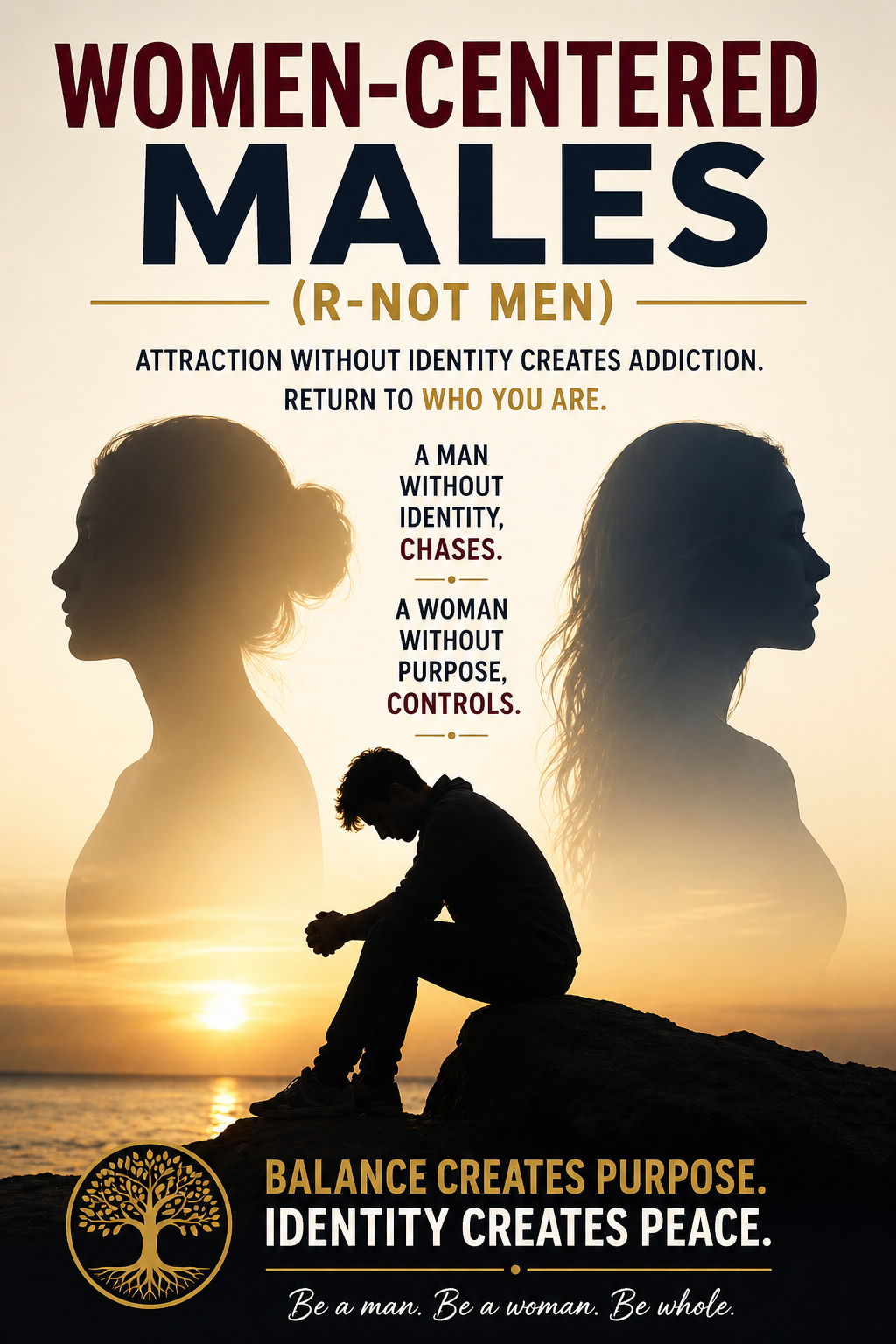 WOMEN-CENTERED MALES (R-NOT MEN)