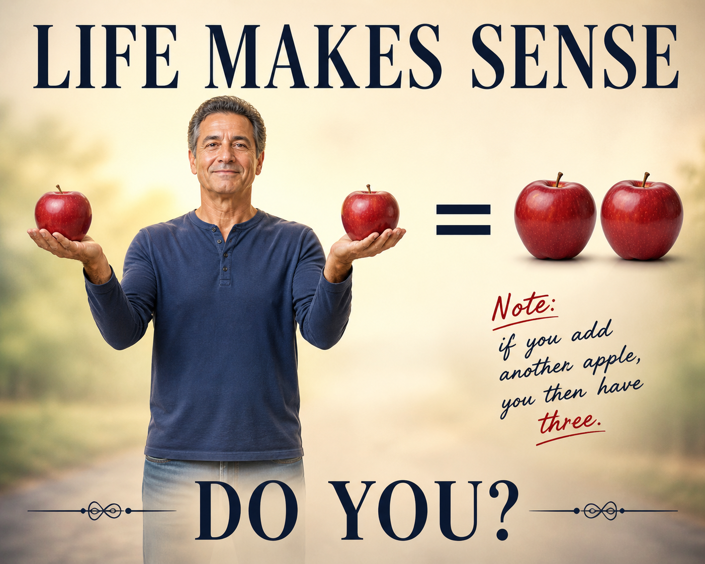 Life Makes Sense… Do You?