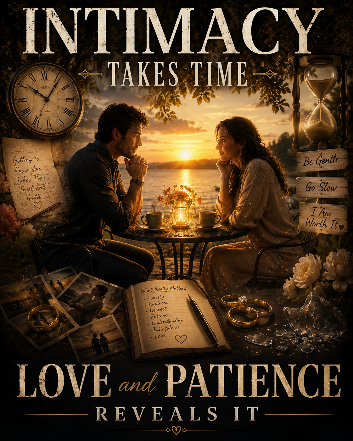 INTIMACY TAKES TIME LET’S TAKE TIME THEN