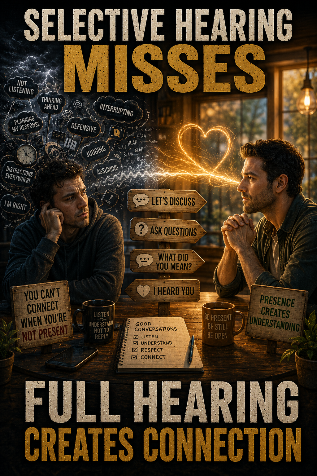 ARE YOU HEARING… OR JUST REACTING?
