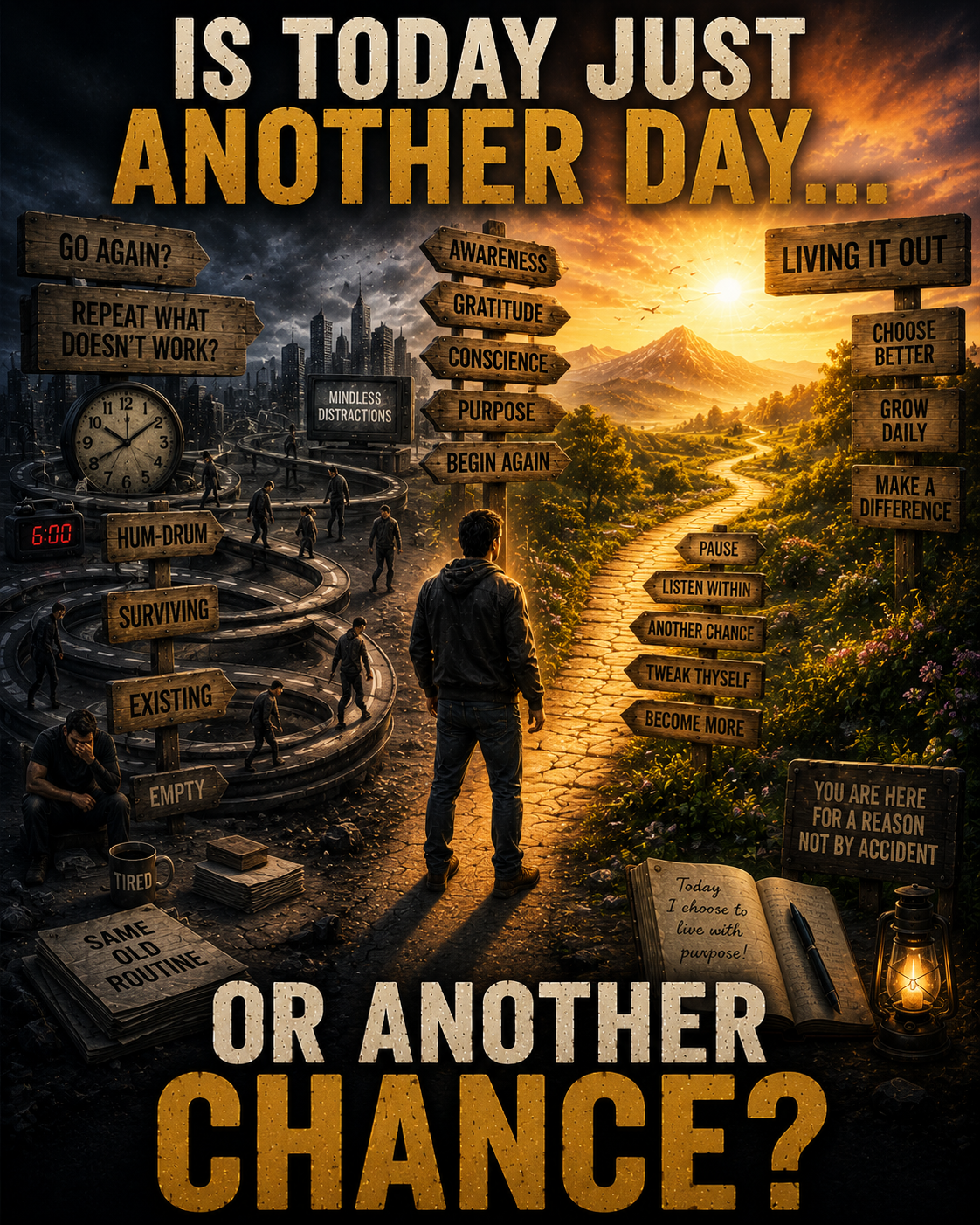 IS TODAY JUST ANOTHER DAY… OR ANOTHER CHANCE?