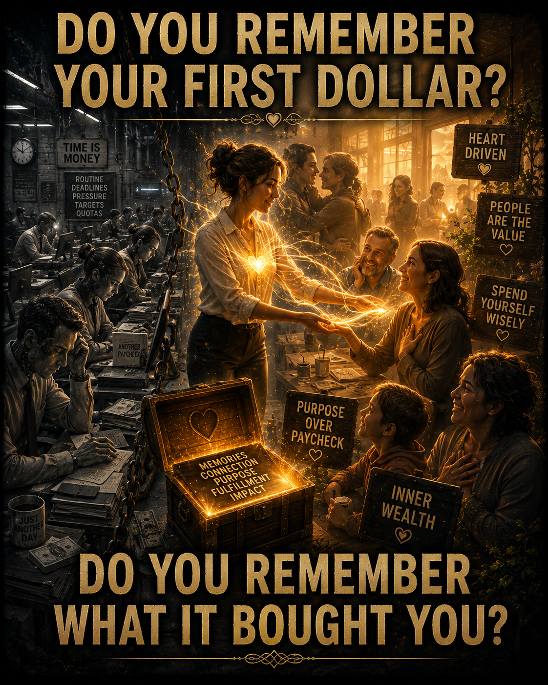 WHAT IF YOUR REAL PAYCHECK IS INVISIBLE?
