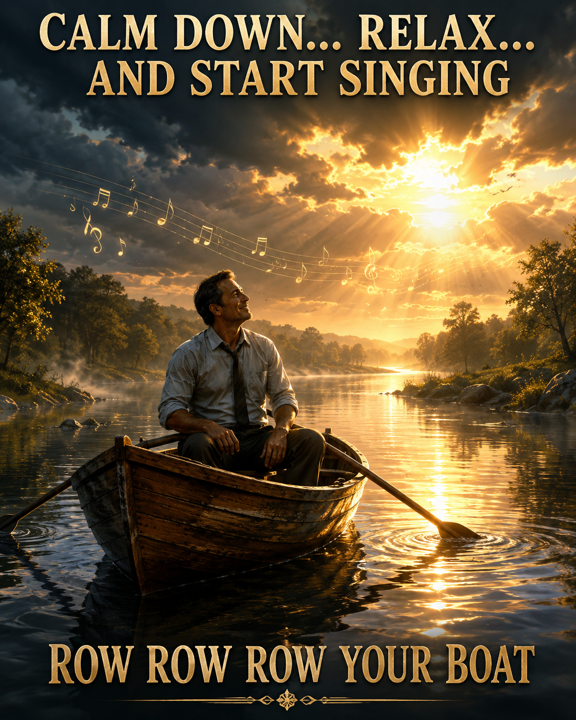 Row Your Boat Gently — The Hidden Cure for Stress, Anger, and Losing Yourself
