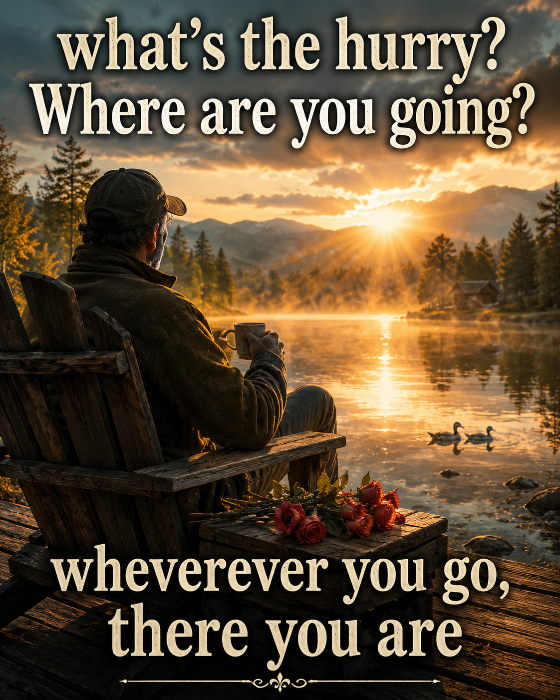 TAKE A FRESH MOMENT — Slow Down Before Life Passes You By