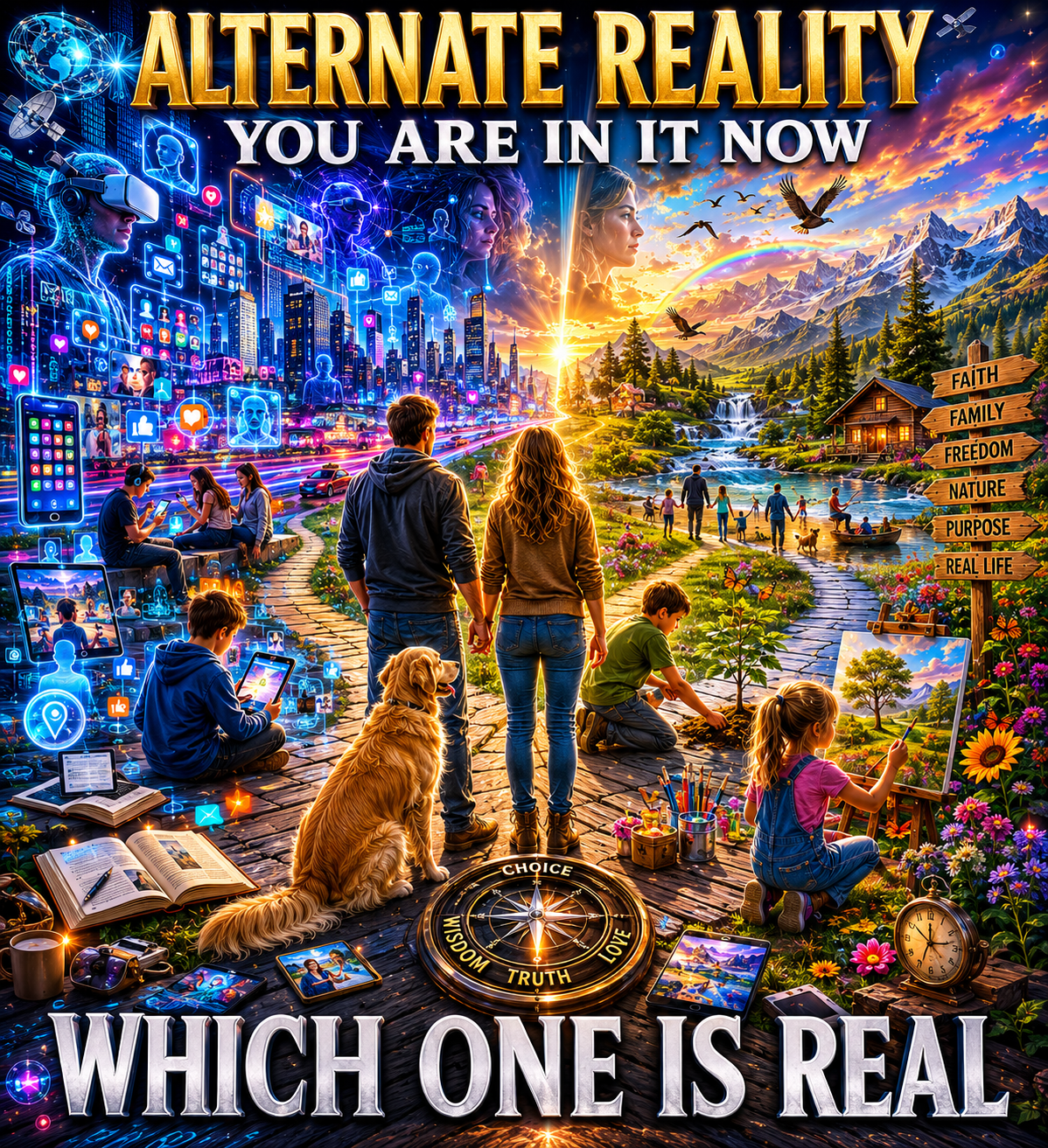 ALTERNATE REALITY… YOU ARE IN IT NOW