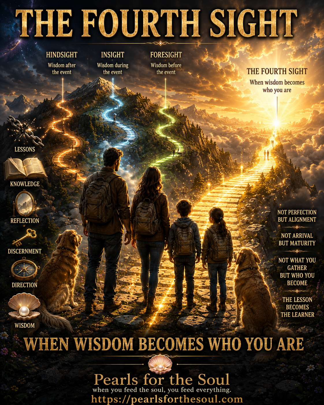 Hindsight, insight and foresight NOW THE FOURTH SIGHT