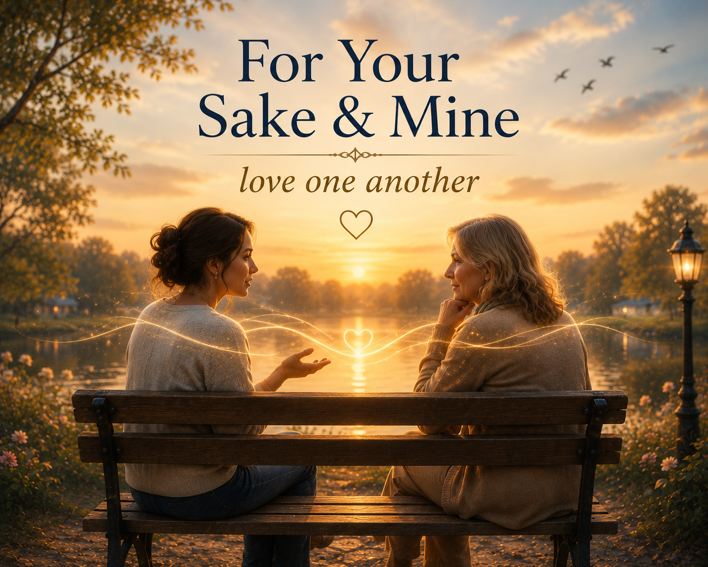 FOR YOUR SAKE & MINE… love one another