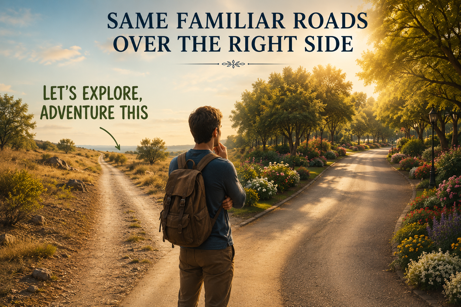 THE ROAD LESS TRAVELED (wake-up call)