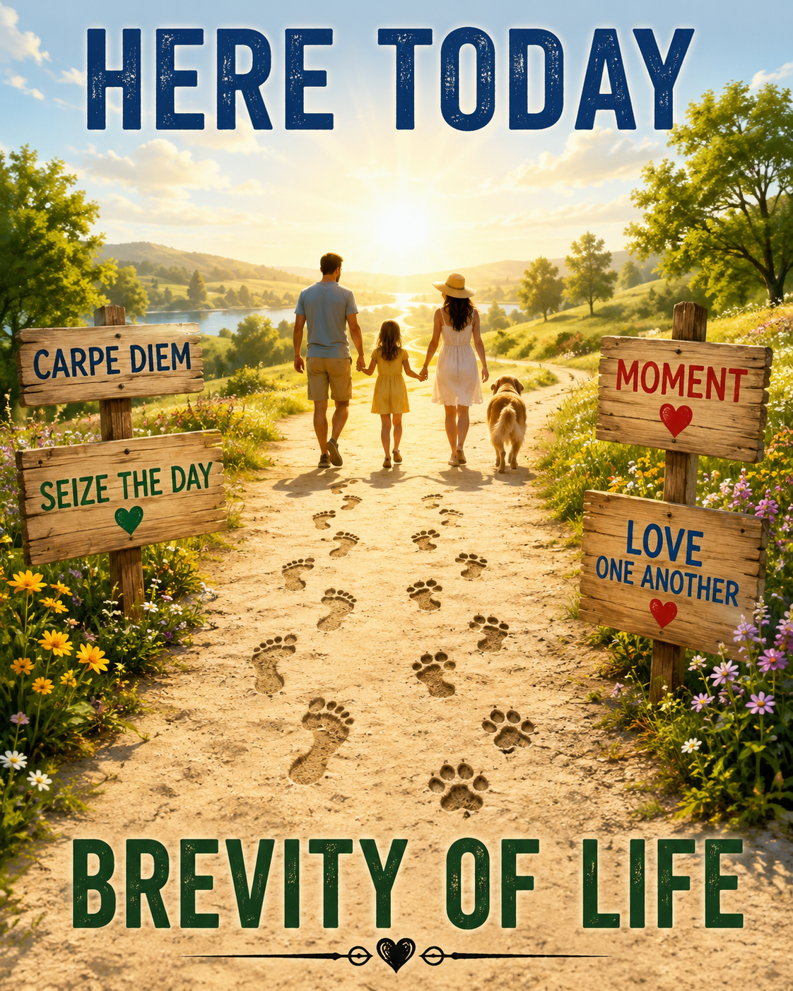 HERE TODAY… GONE TOMORROW (life-check)