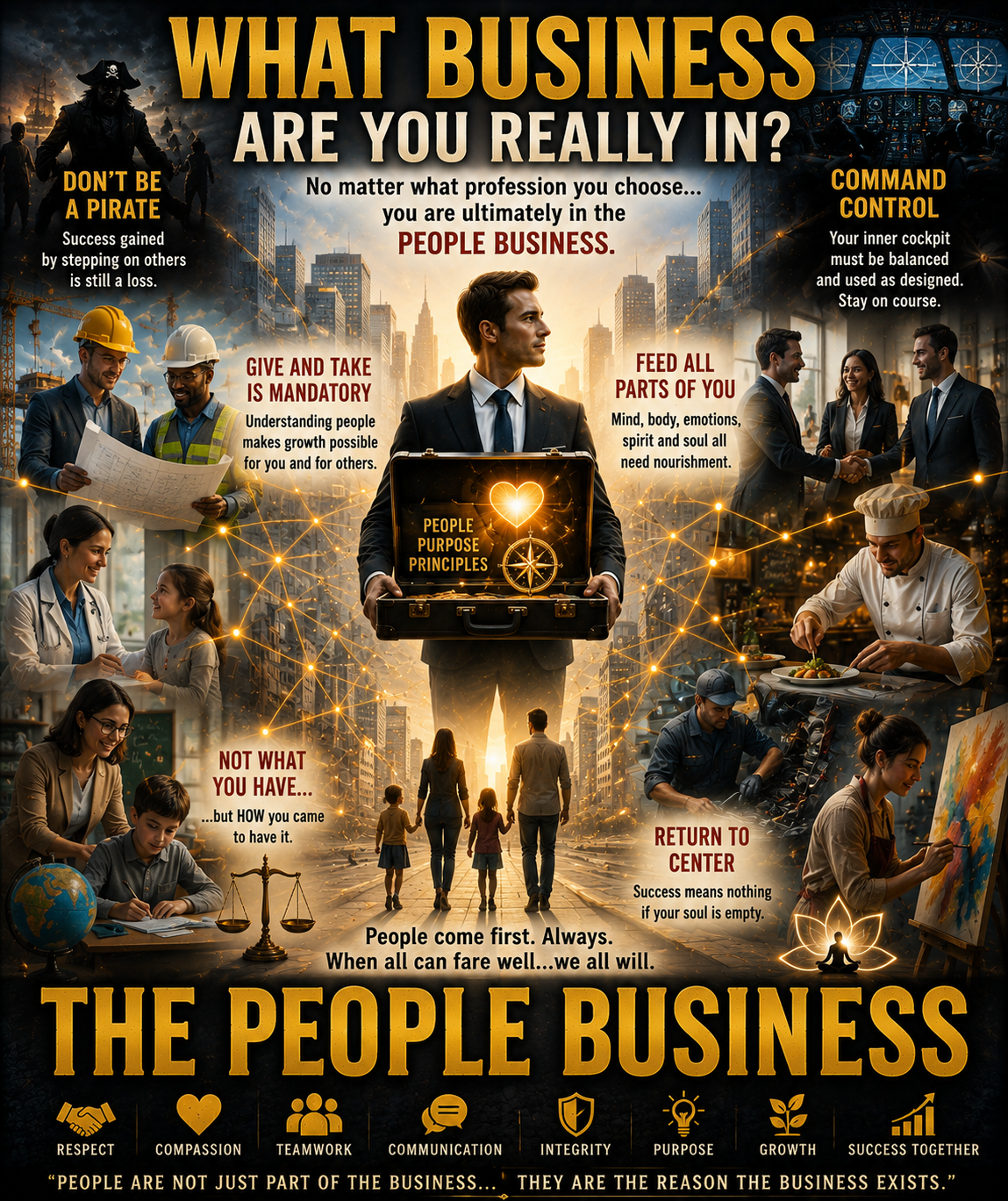 WHAT BUSINESS ARE YOU REALLY IN? — The People Business