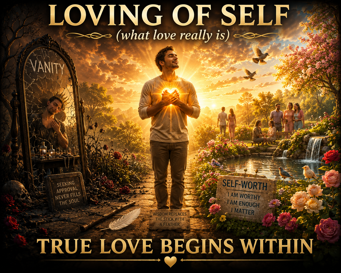 LOVING OF SELF (what love really is)