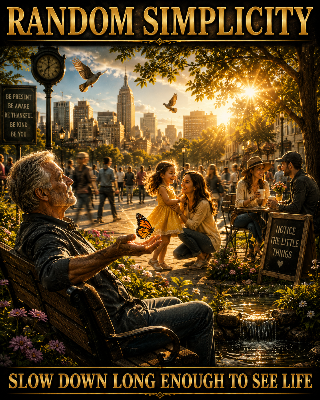RANDOM SIMPLICITY — Joy of Slowing Down