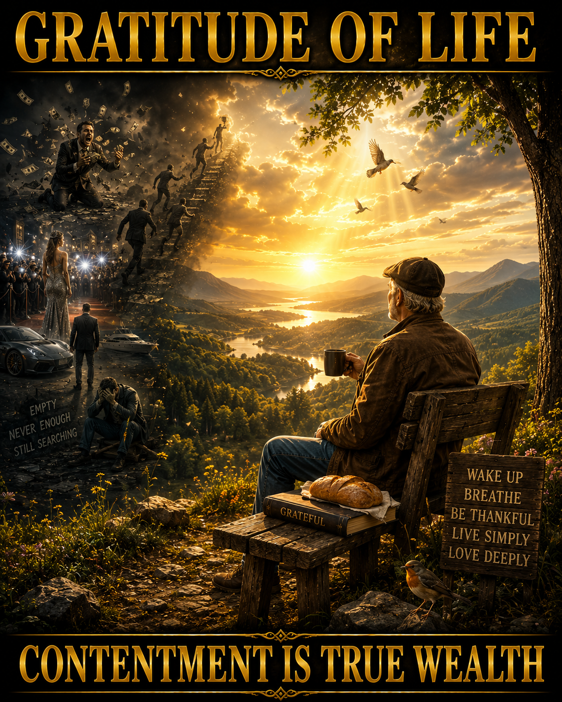 GRATITUDE OF LIFE — The Power of Contentment, Simplicity & Appreciation