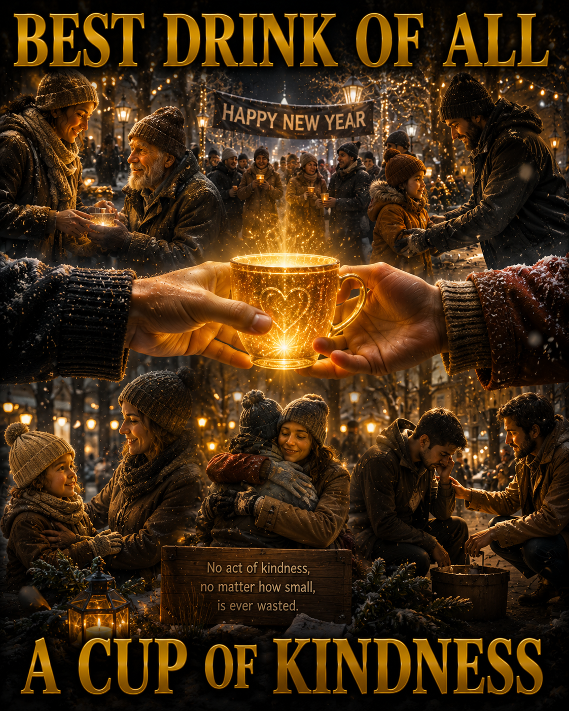 BEST DRINK OF ALL — A Cup of Kindness