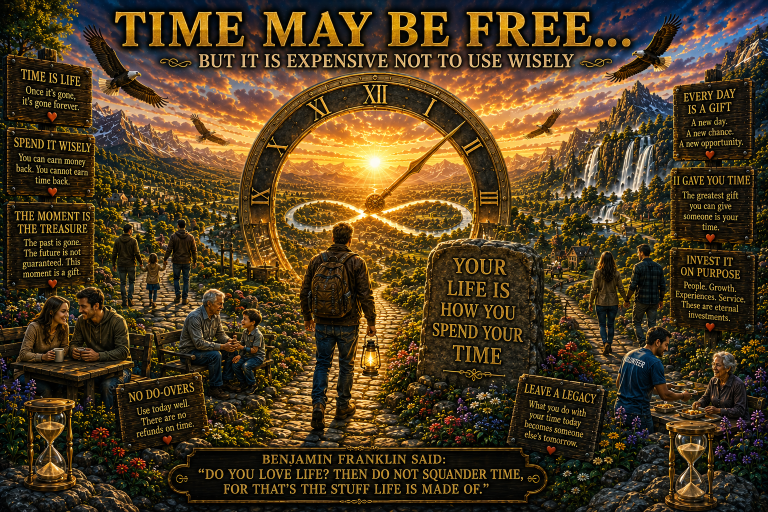 Free Time? There Is No Such Thing