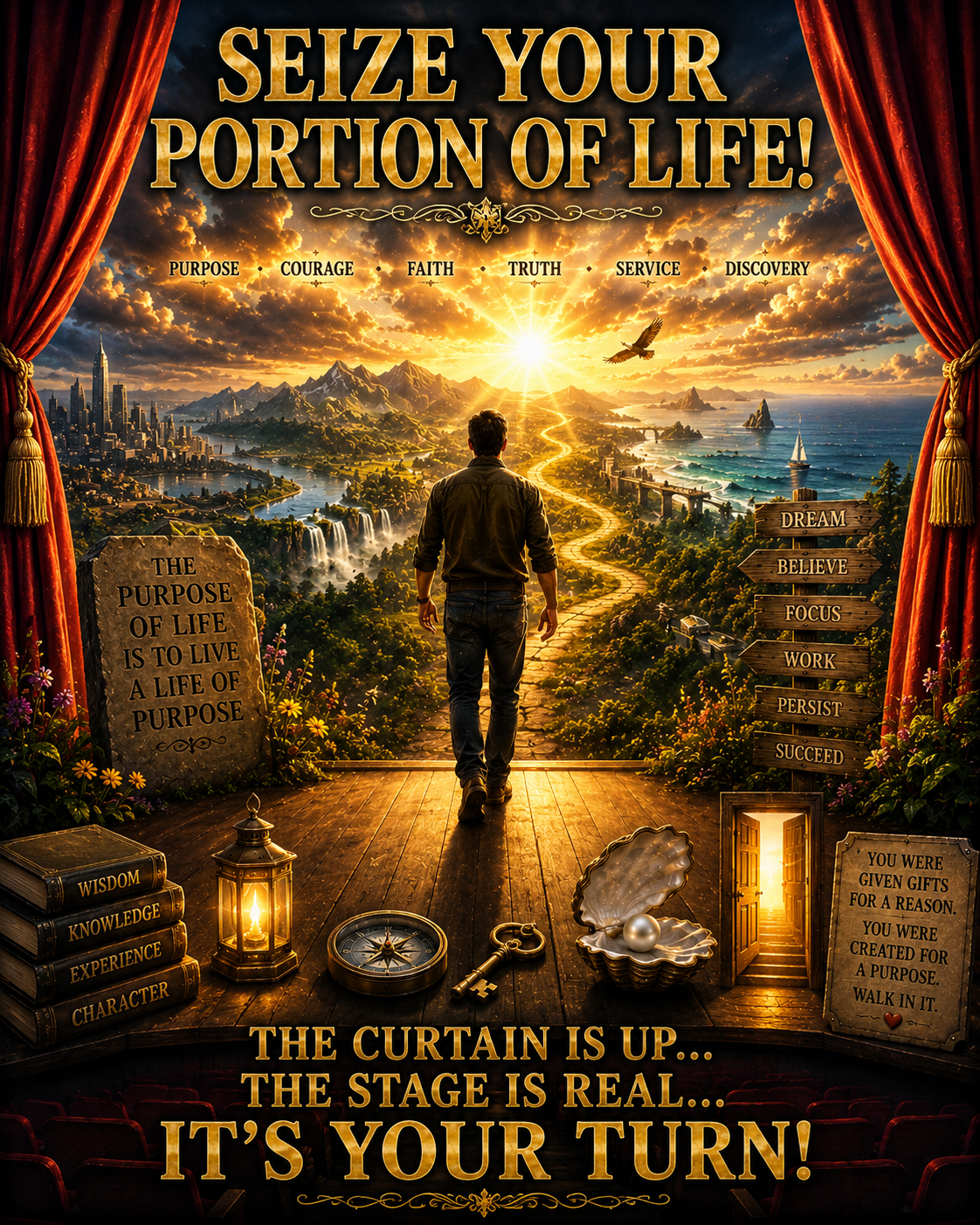 SEIZE YOUR PORTION OF LIFE!