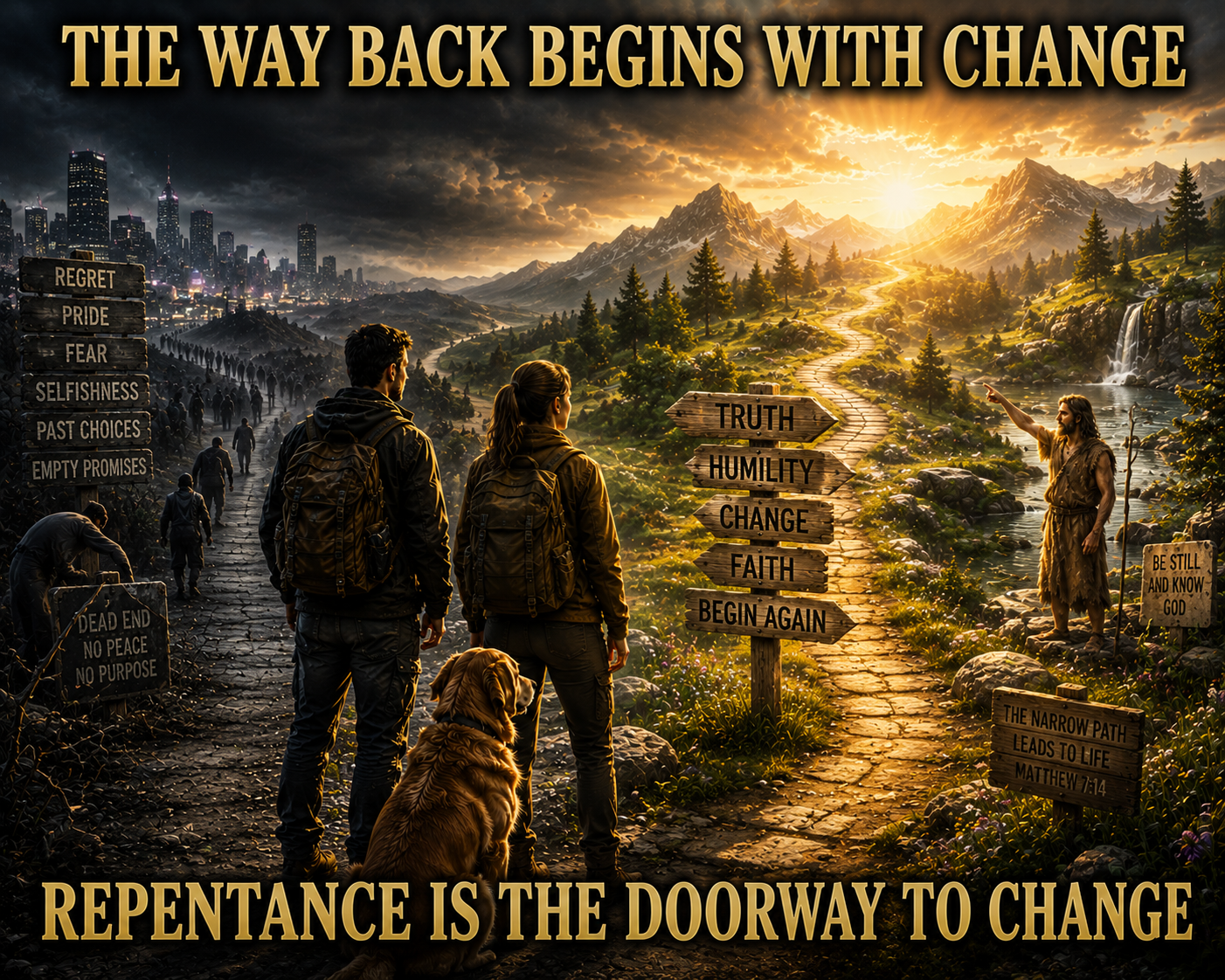 REPENTANCE: THE WAY BACK TO YOURSELF