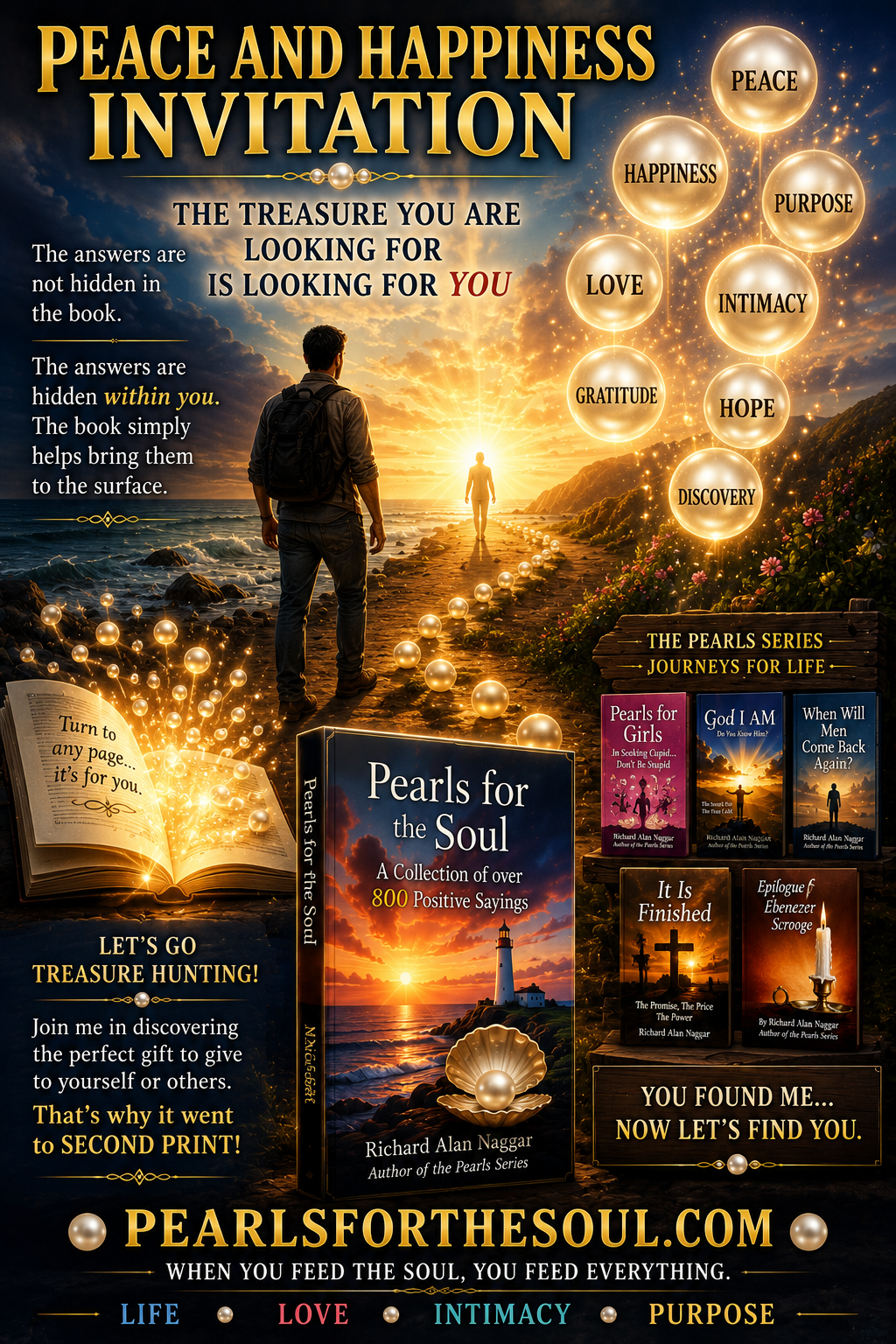 PEACE AND HAPPINESS INVITATION MADE PERSONALLY TO YOU