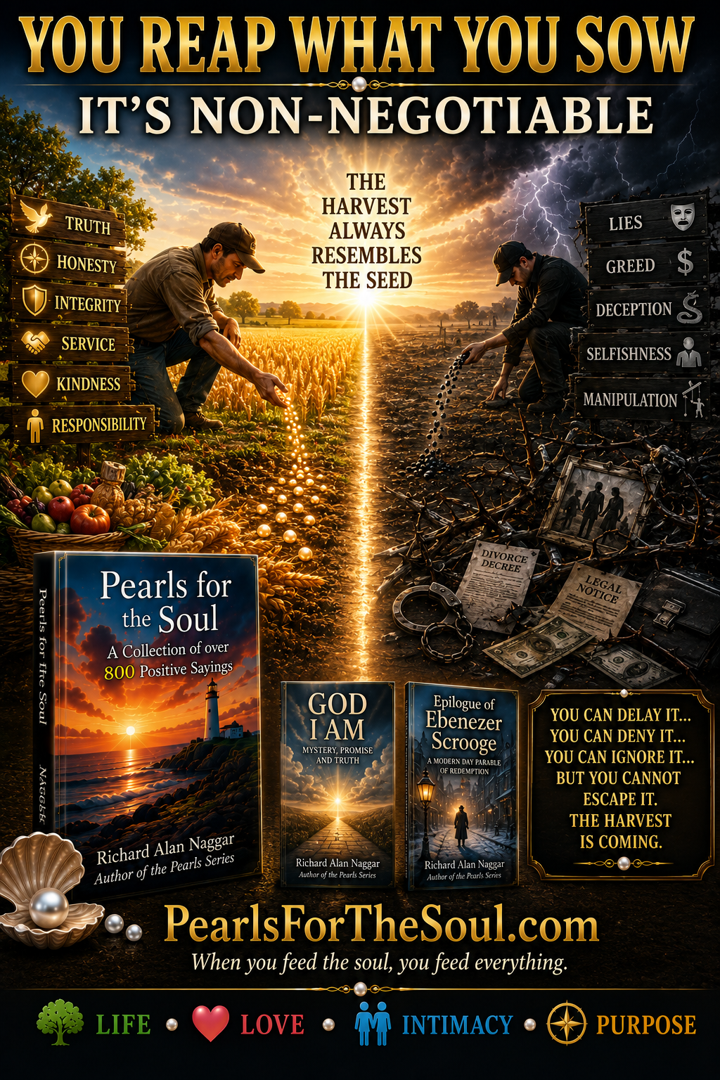 YOU REAP WHAT YOU SOW IS UNIVERSAL LAW It’s Greater Than You