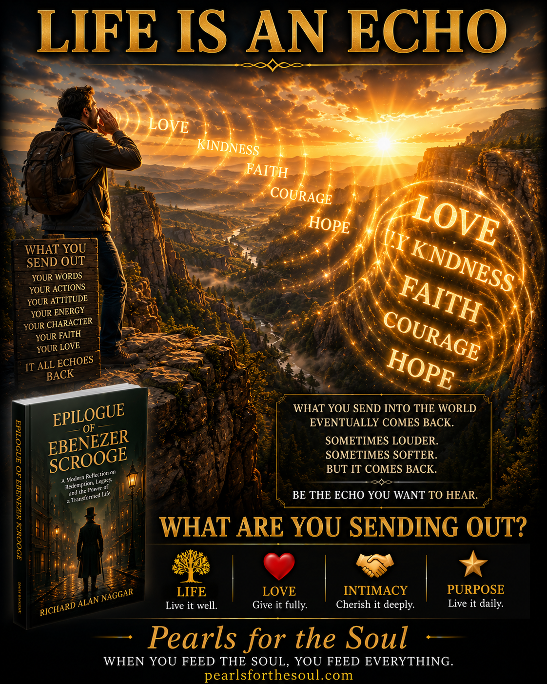 THE ECHO OF YOUR LIFE MIMICS YOU