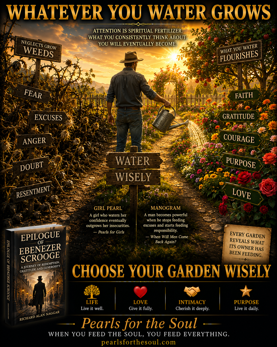 THE MAN WHO WATERED WEEDS