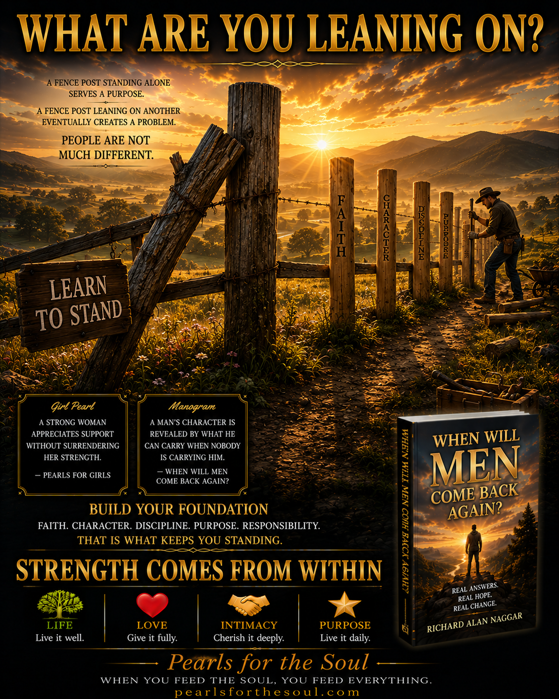 ARE YOU LEANING ON A CRUTCH? GO WITHIN THE SELF