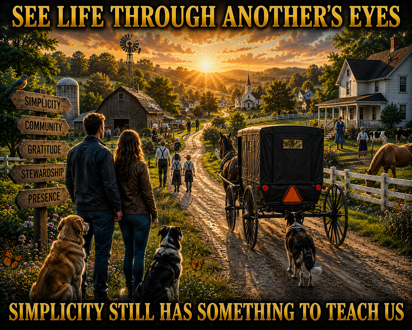 THE AMISH EXPERIENCE: LIFE THROUGH THEIR EYES
