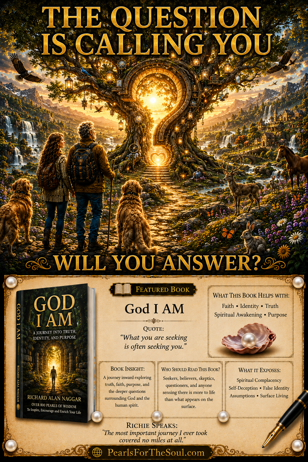 THE QUESTION IS CALLING YOU WILL YOU ANSWER?