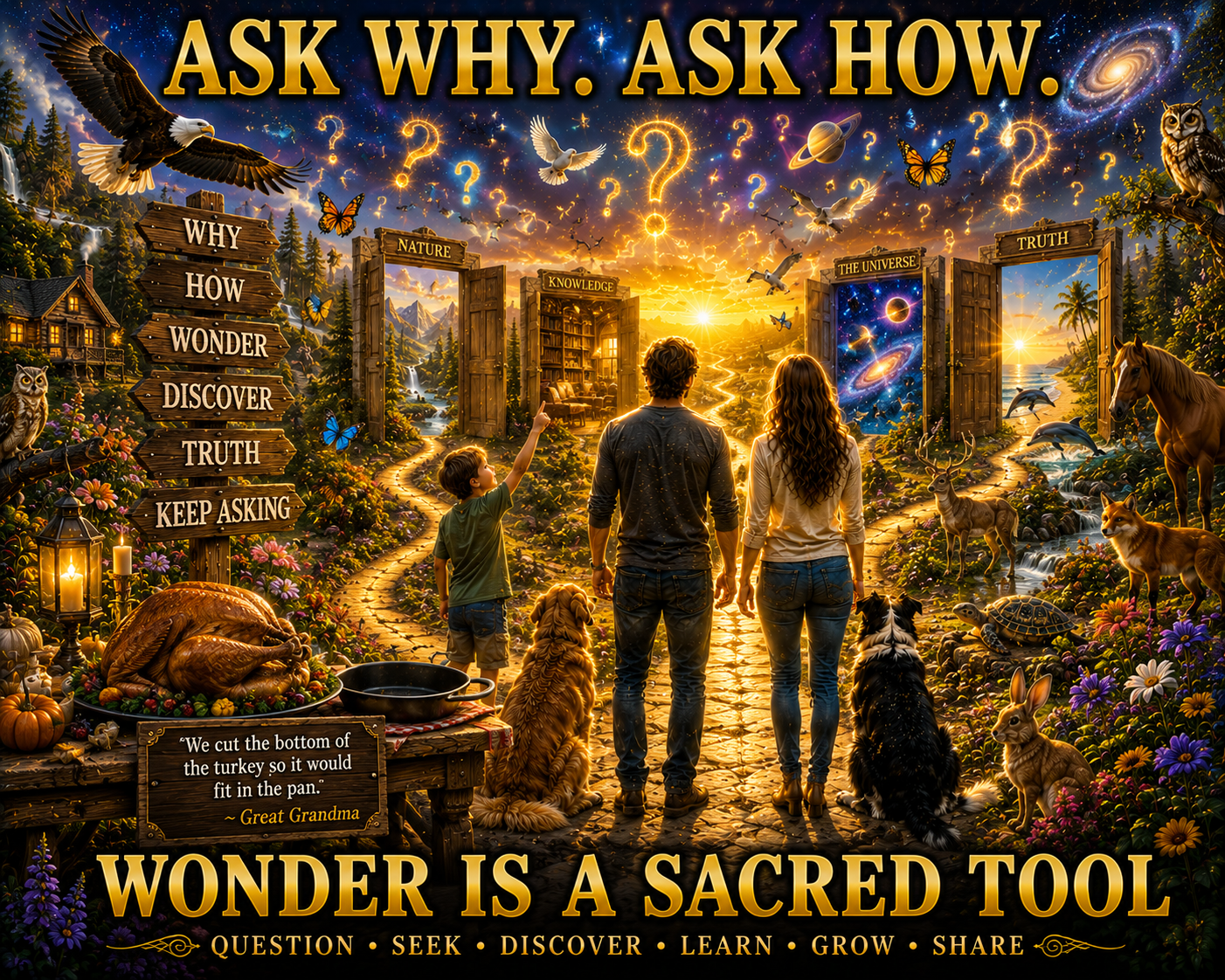 WHY AND HOW WILL NEVER FORSAKE YOU