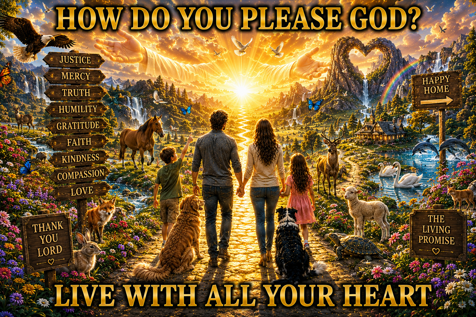 GOD — HOW DO YOU PLEASE HIM?