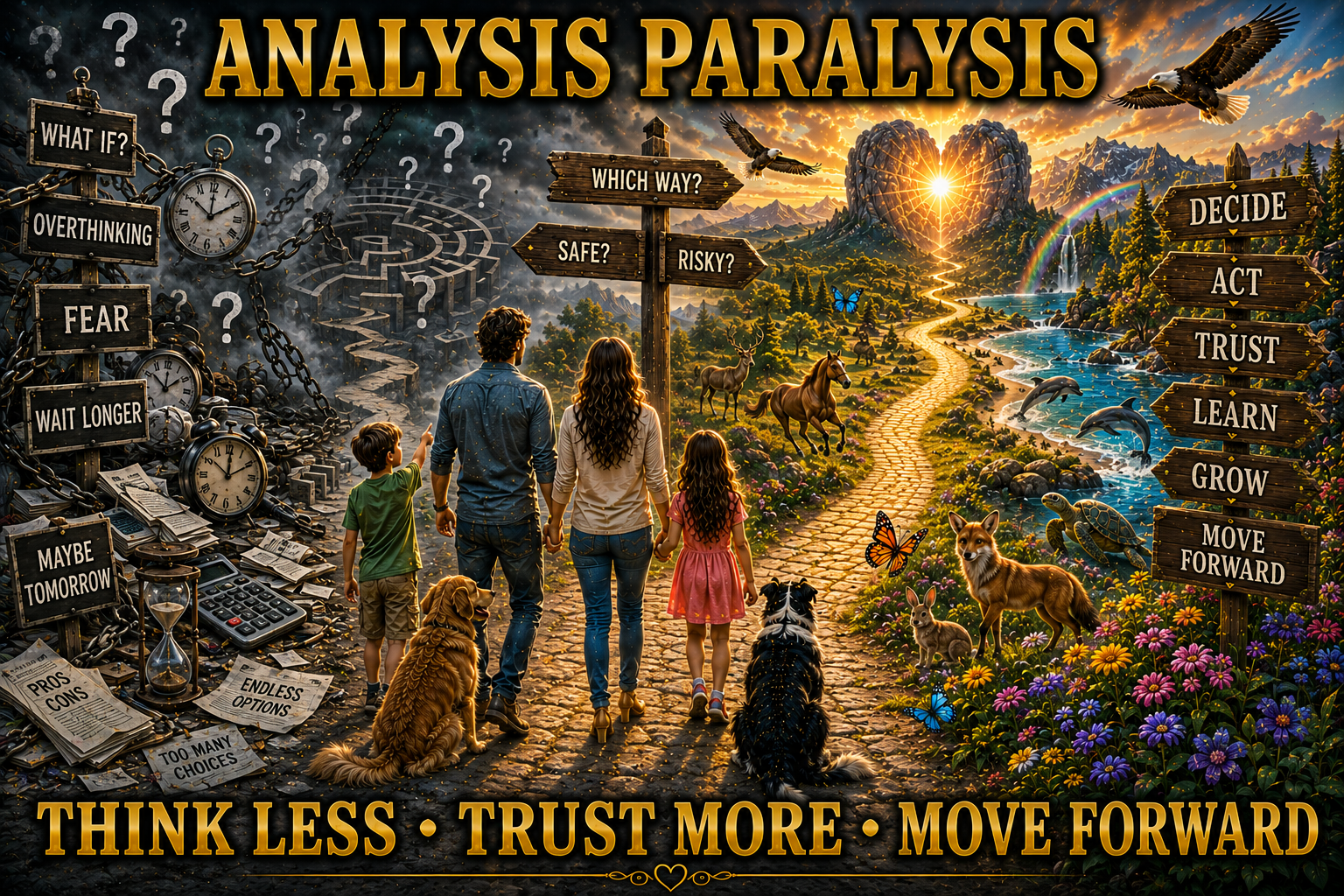 ANALYSIS PARALYSIS — SINKING IN THINKING