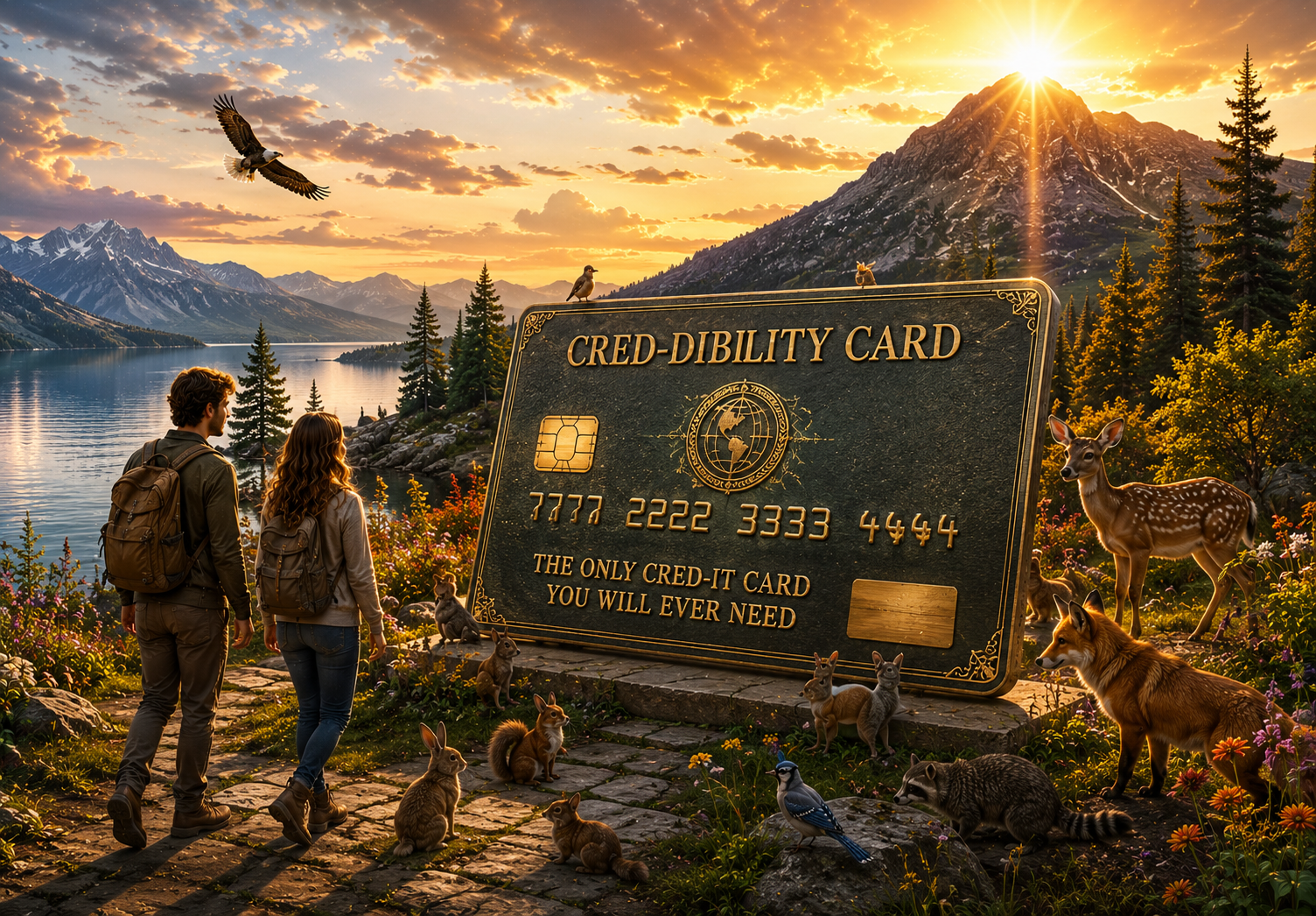 CREDIBILITY — THE ONLY CRED-IT CARD YOU WILL EVER NEED
