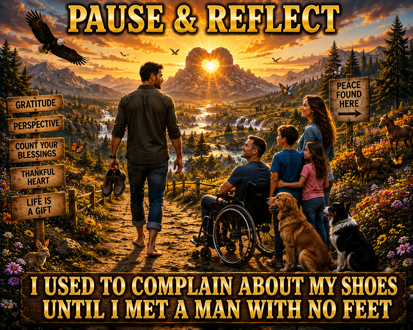 PAUSE & REFLECT On Your Life Mindful of Others too