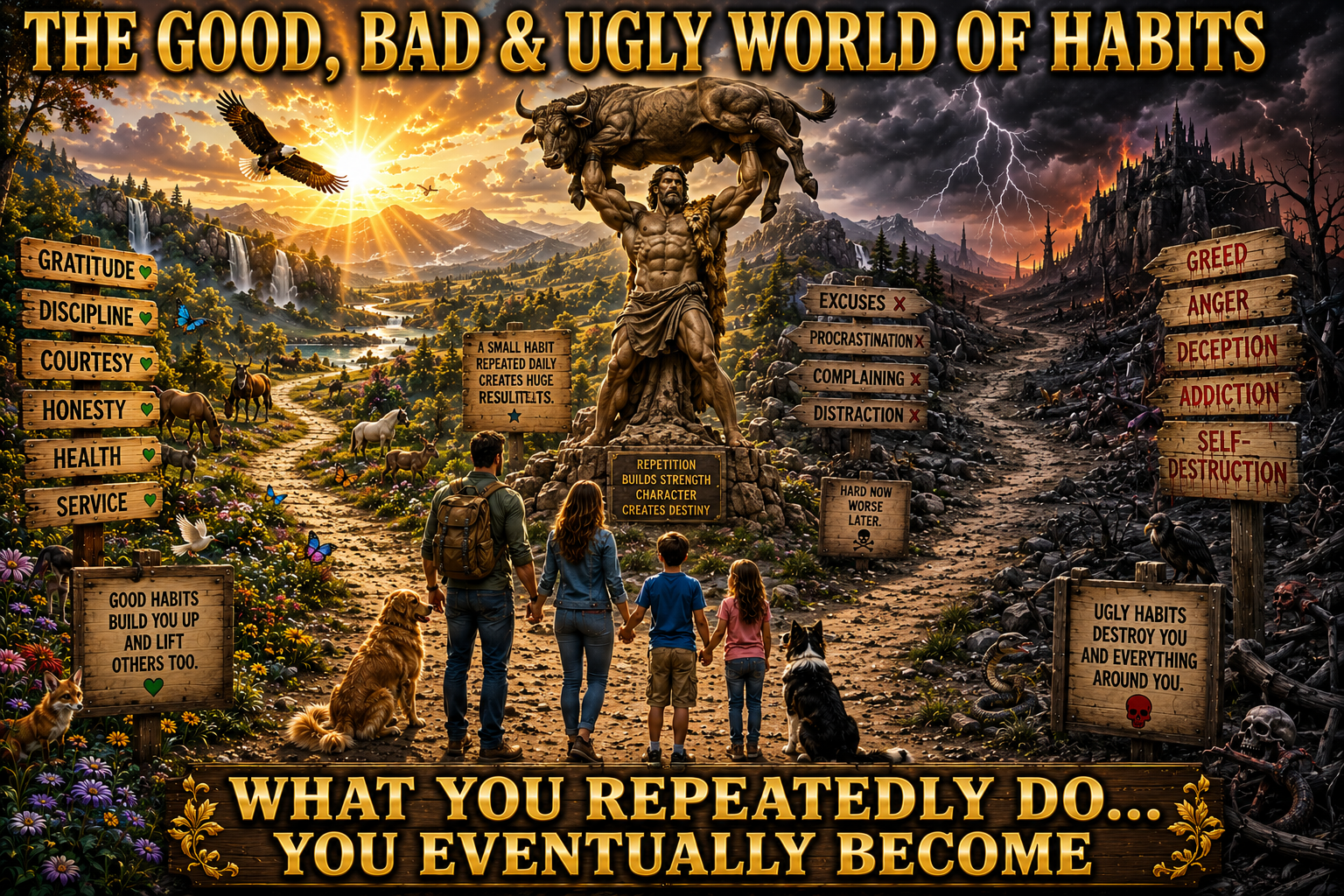 THE GOOD, BAD & UGLY OF THE WORLD OF HABITS