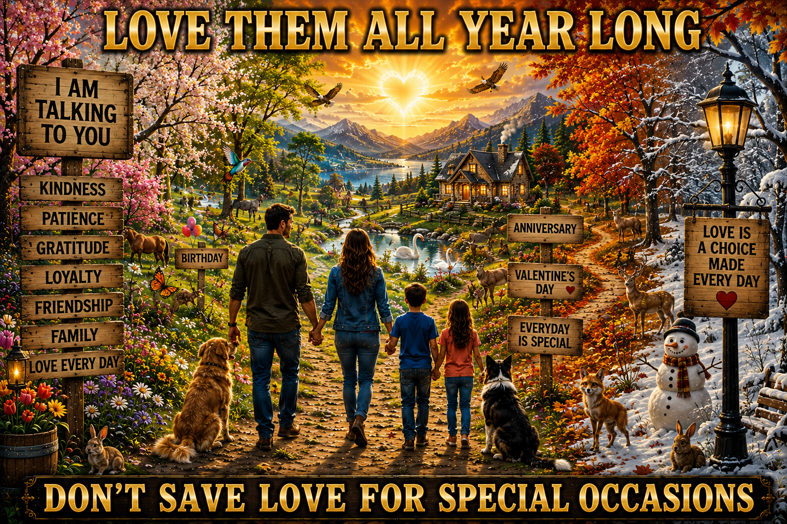 LOVING ANOTHER ALL YEAR LONG