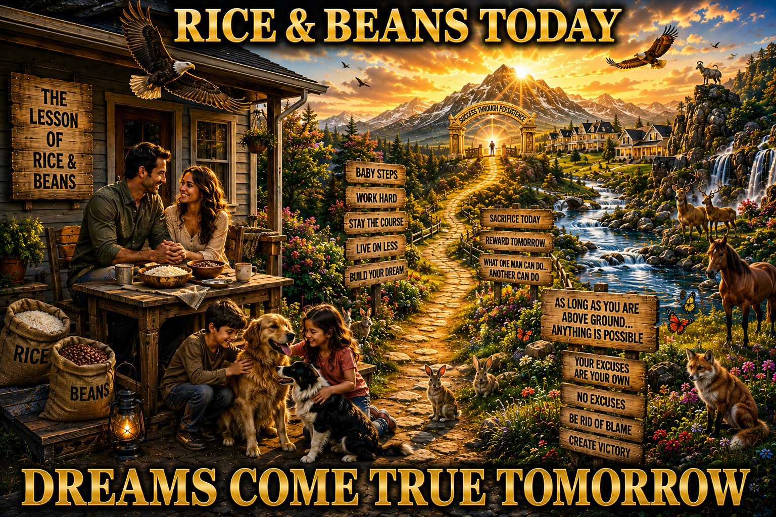THE LESSON OF RICE & BEANS