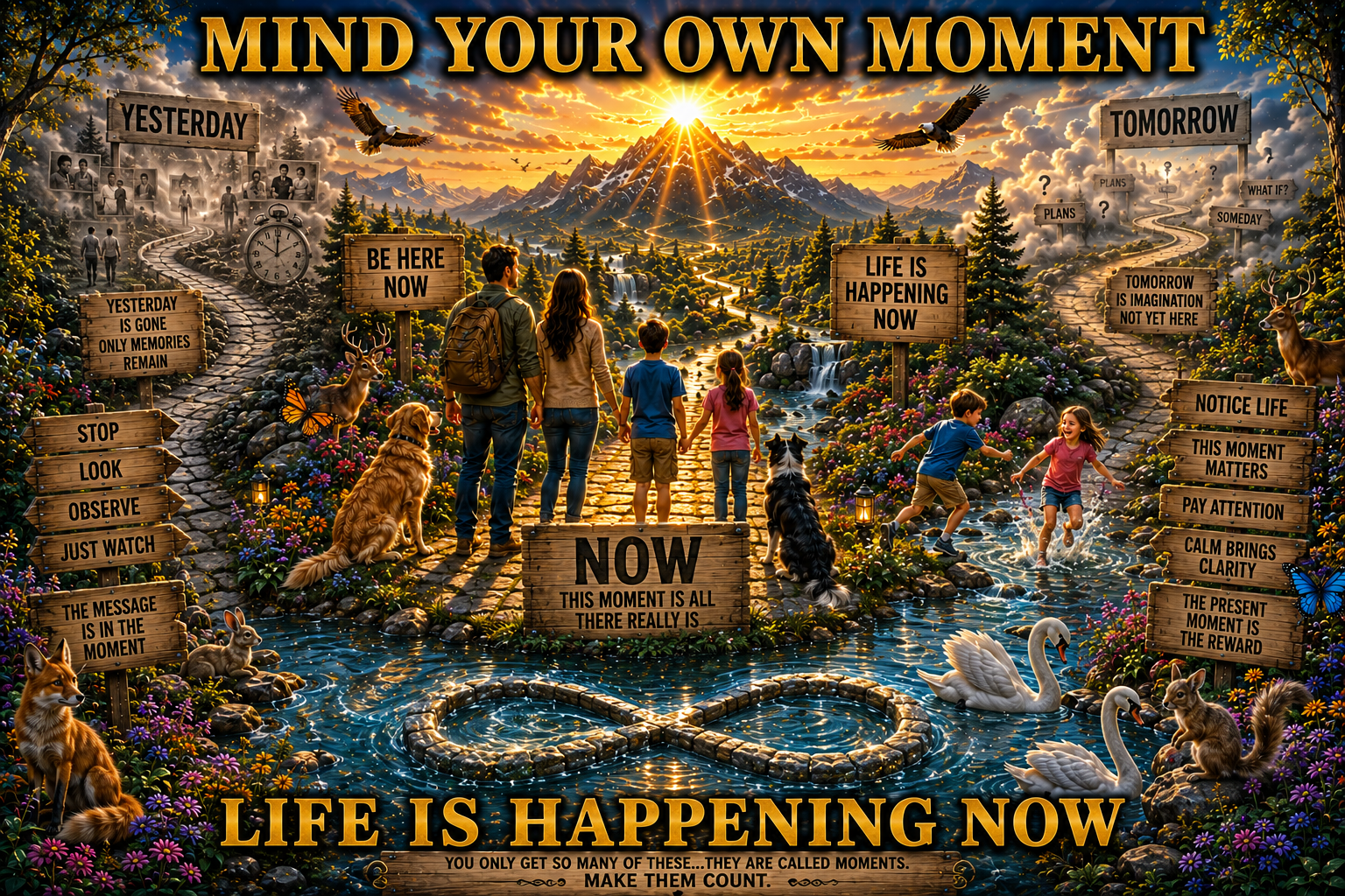 MIND YOUR OWN MOMENT