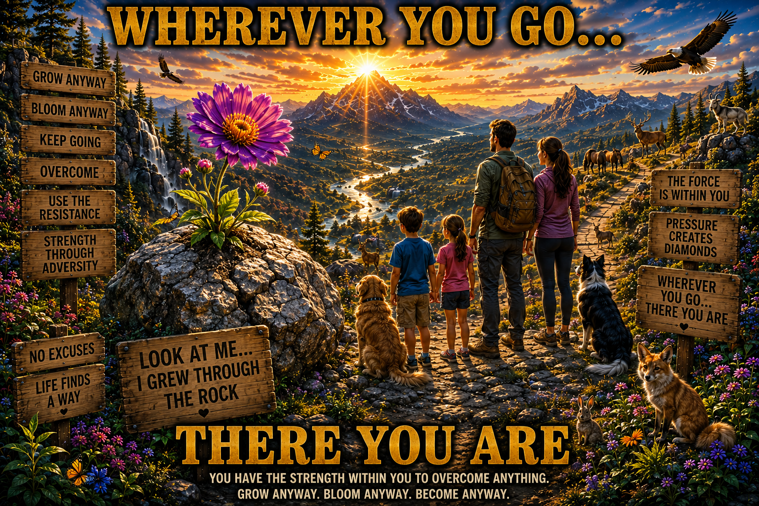 WHEREVER YOU GO…THERE YOU ARE