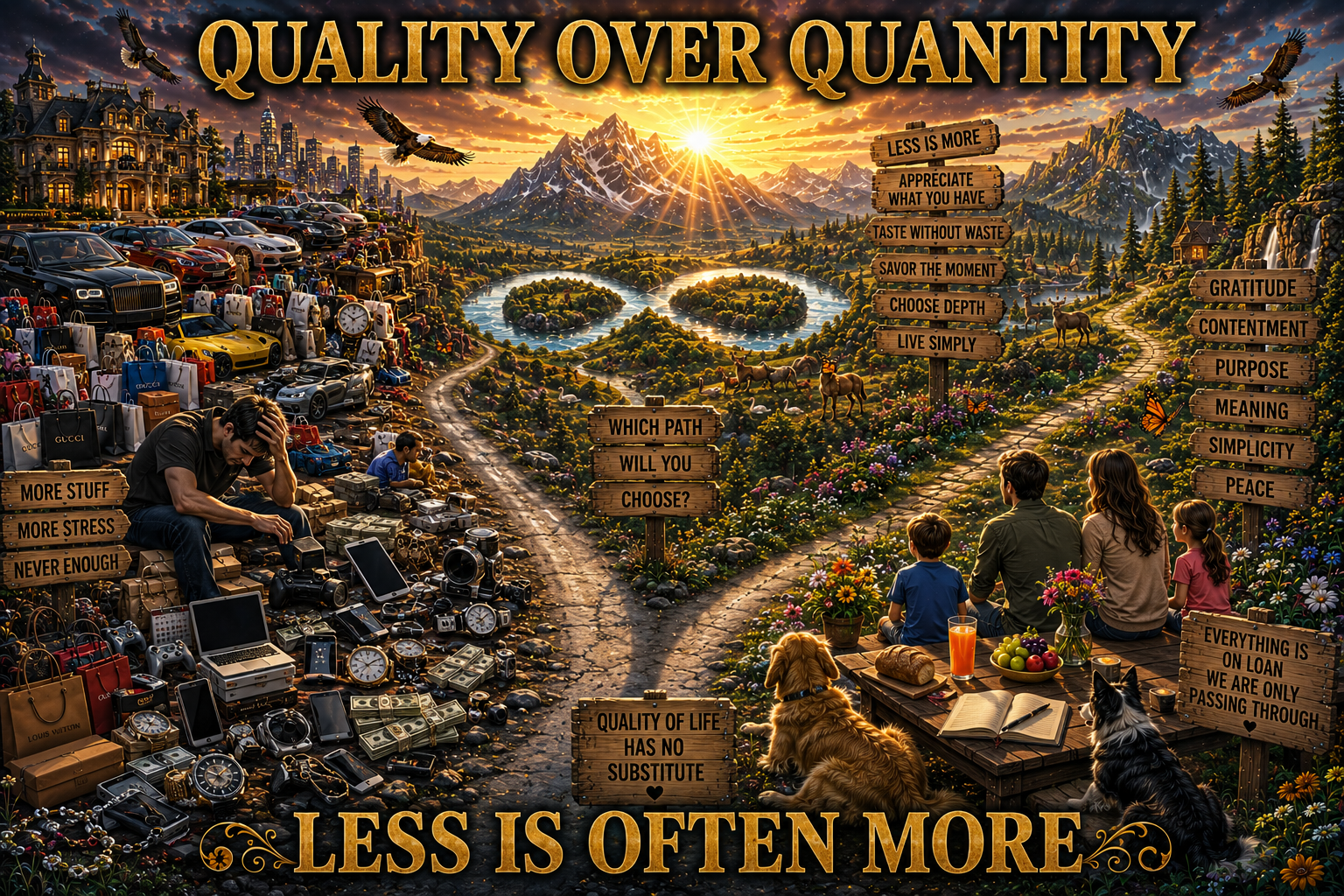 QUALITY VERSUS QUANTITY