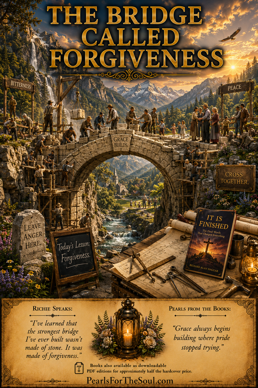 THE BRIDGE CALLED FORGIVENESS…a way back