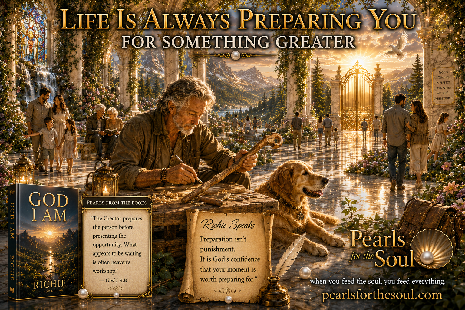 LIFE IS ALWAYS PREPARING YOU FOR SOMETHING GREAT