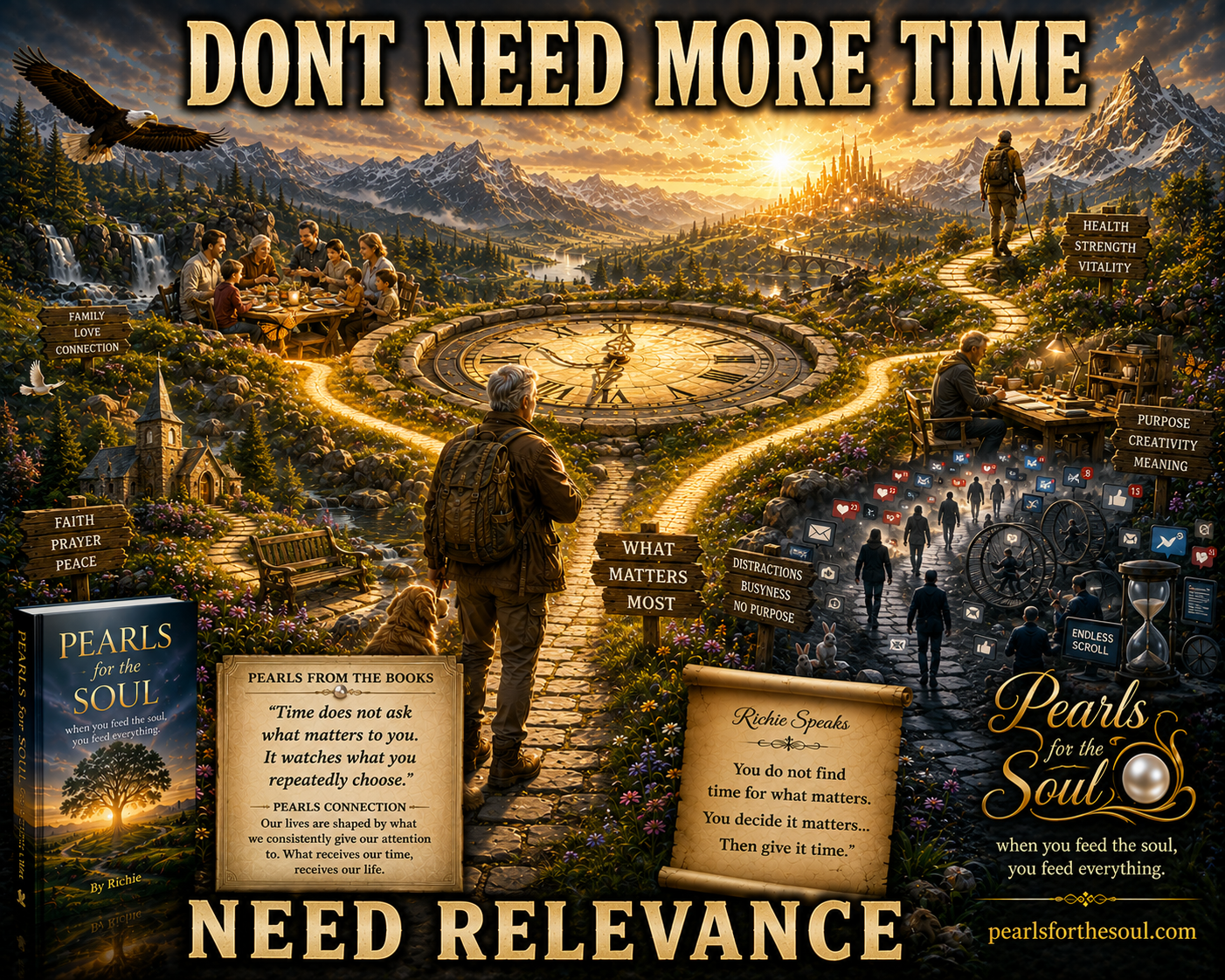 DONT NEED MORE TIME BUT A BETTER USE OF IT