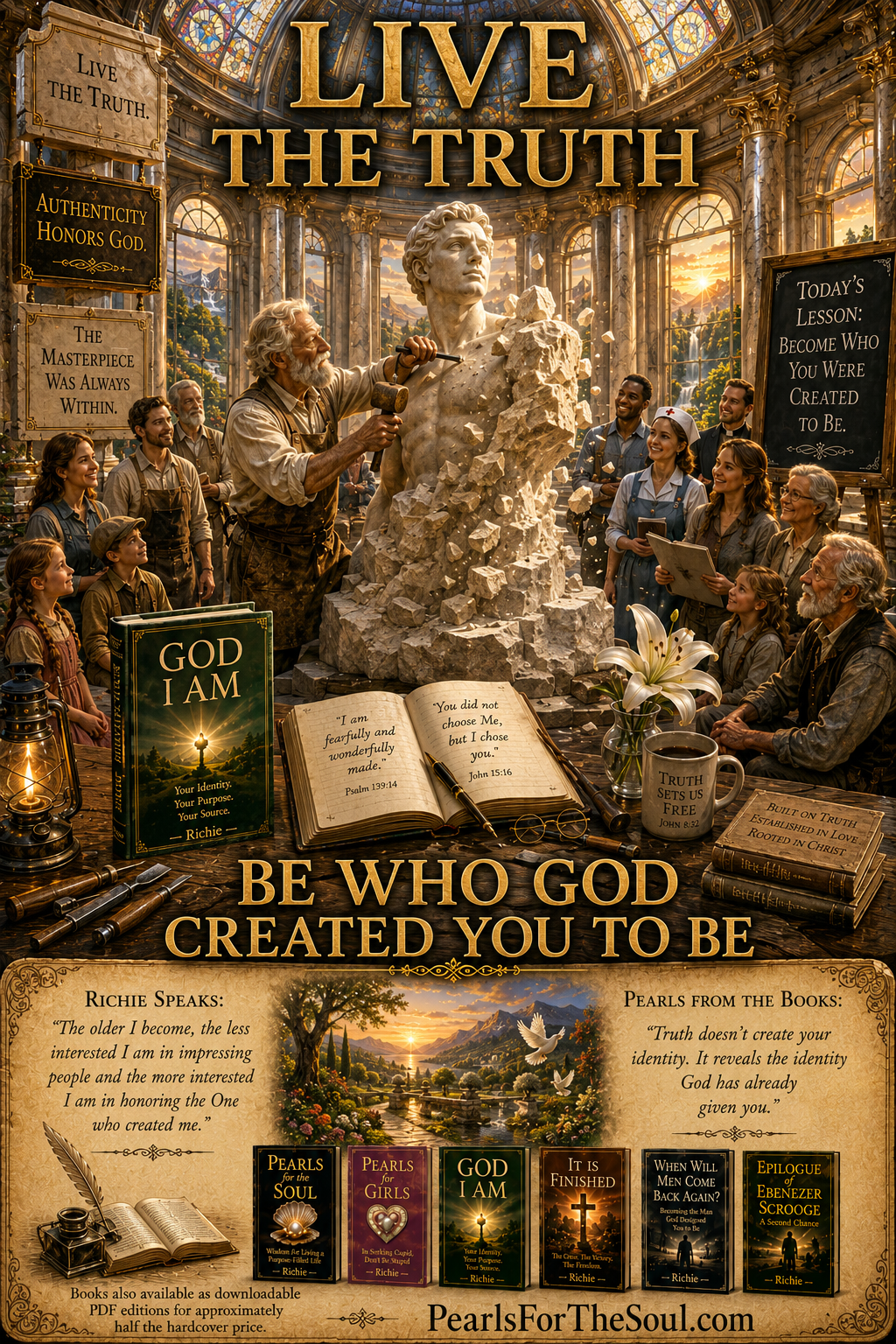 LIVE THE TRUTH GOD CREATED YOU TO BE