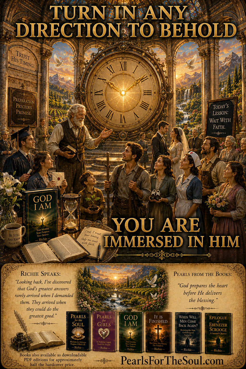 GOD IS NEVER NOT THERE…WITHOUT HIM NOTHING EXISTS