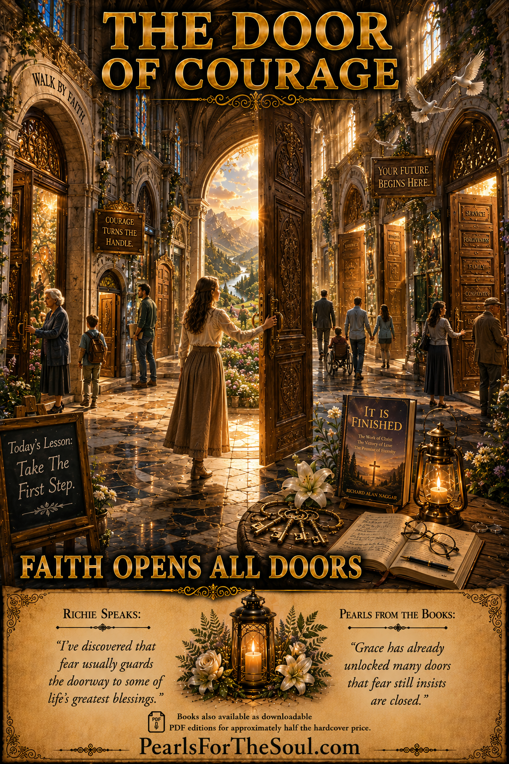 THE DOOR OF COURAGE HAVE YOU ENTERED? YOU MUST!