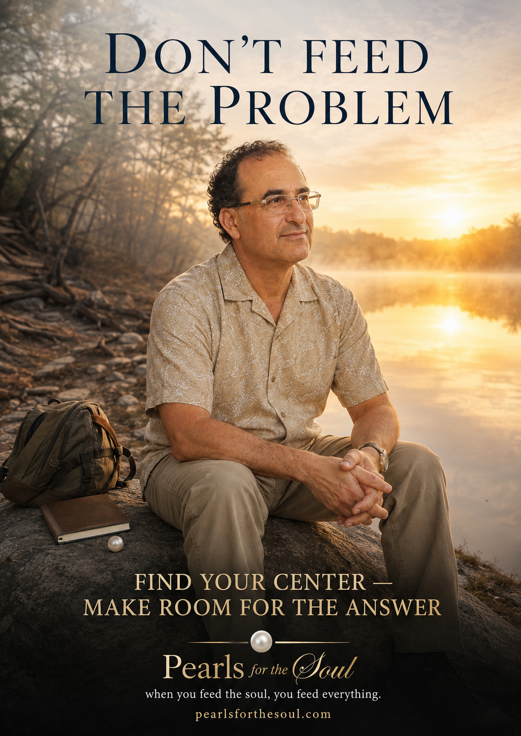 FIXATING ON PROBLEMS EMPOWERS THEM — FIND YOUR CENTER INSTEAD
