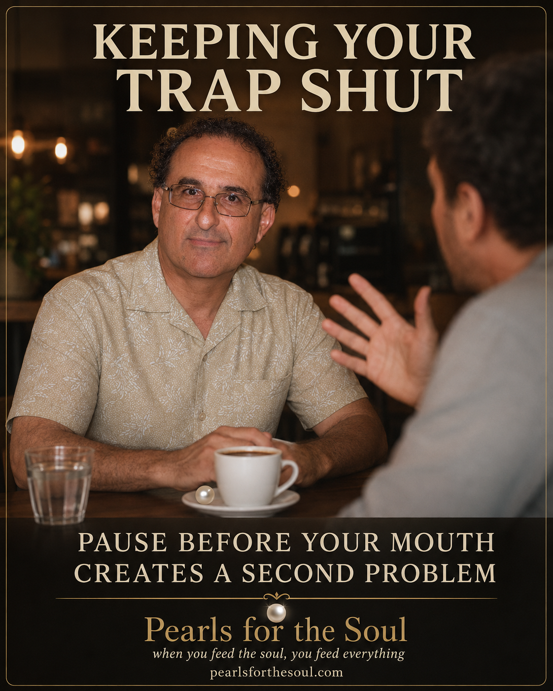 KEEPING YOUR TRAP SHUT — SOMETIMES SILENCE IS THE STRONGER MOVE