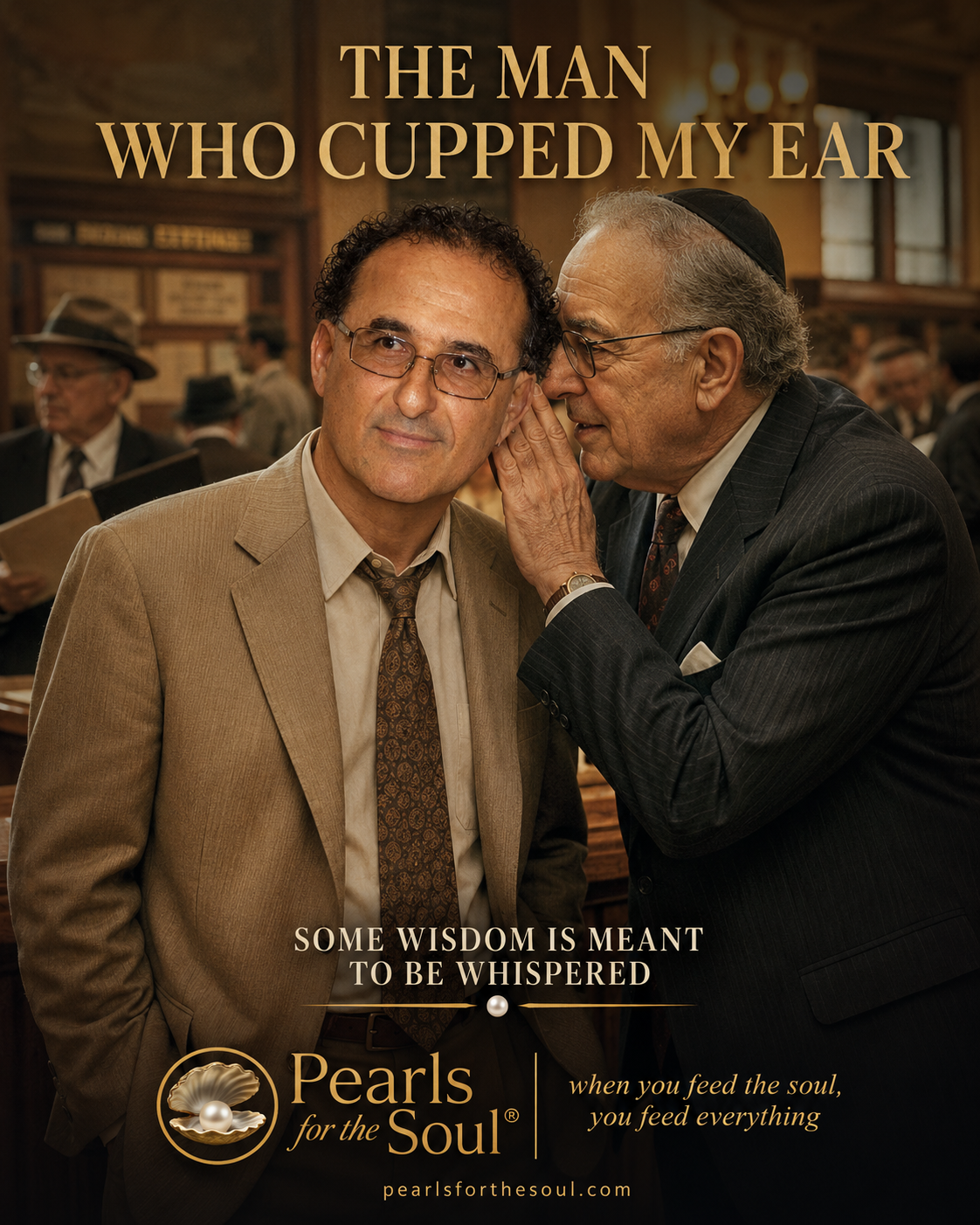THE MAN WHO CUPPED MY EAR — A LESSON IN QUIET COMMUNICATION