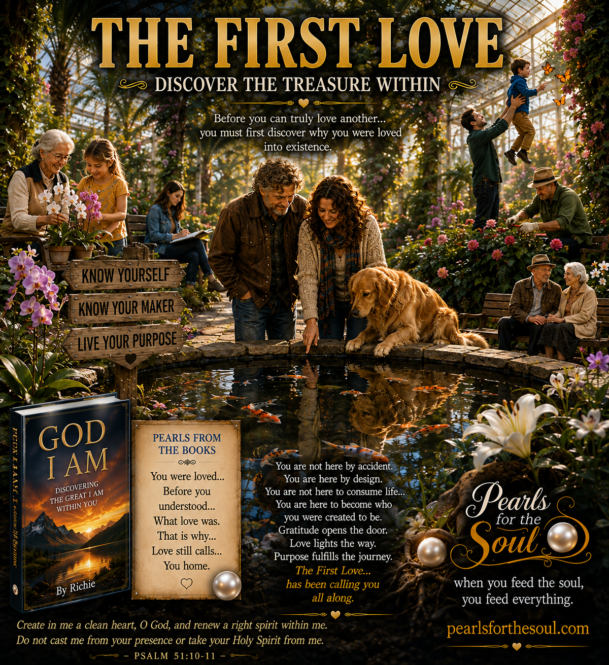 THE FIRST LOVE (YOU) DISCOVER THAT TREASURE WITHIN