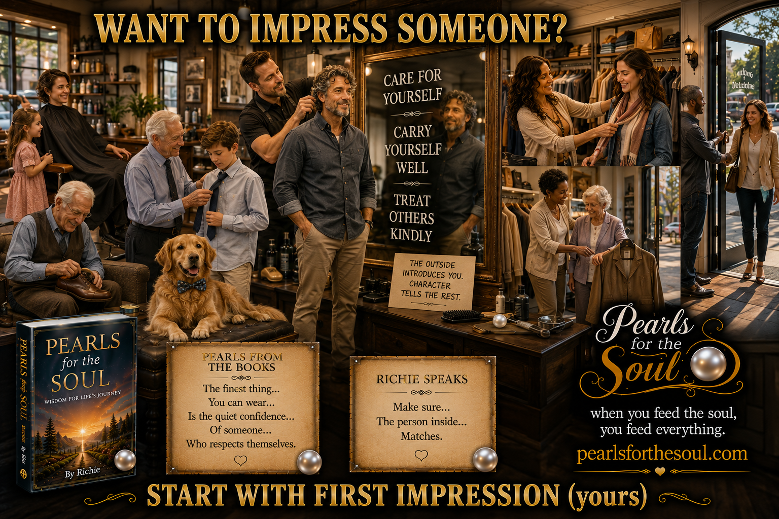 WANT TO IMPRESS SOMEONE? START WITH YOURSELF